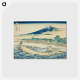 アートポストカード-Hokusai's Thirty-six Views of Mount Fuji - 葛飾 北斎 Postcard.