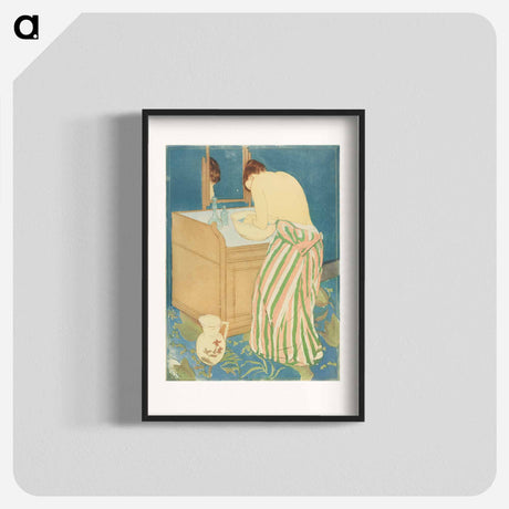 アートポスター-Public domain image from The National Gallery of Art - メアリー カサット Poster.
