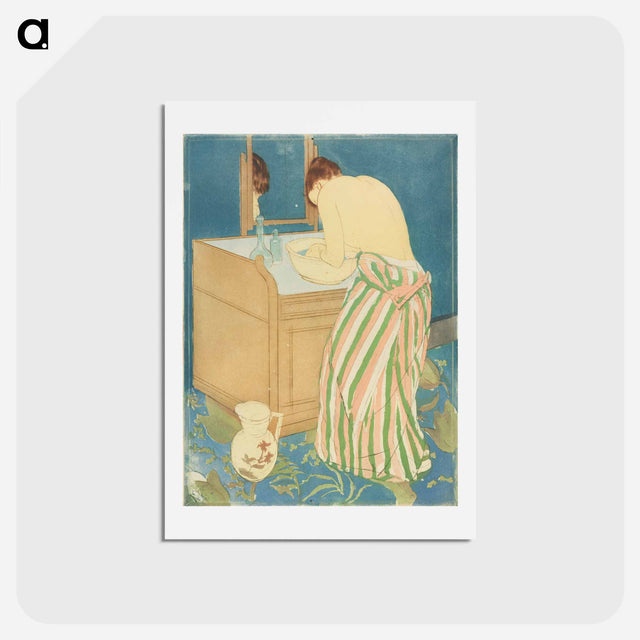アートポストカード-Public domain image from The National Gallery of Art - メアリー カサット Postcard.