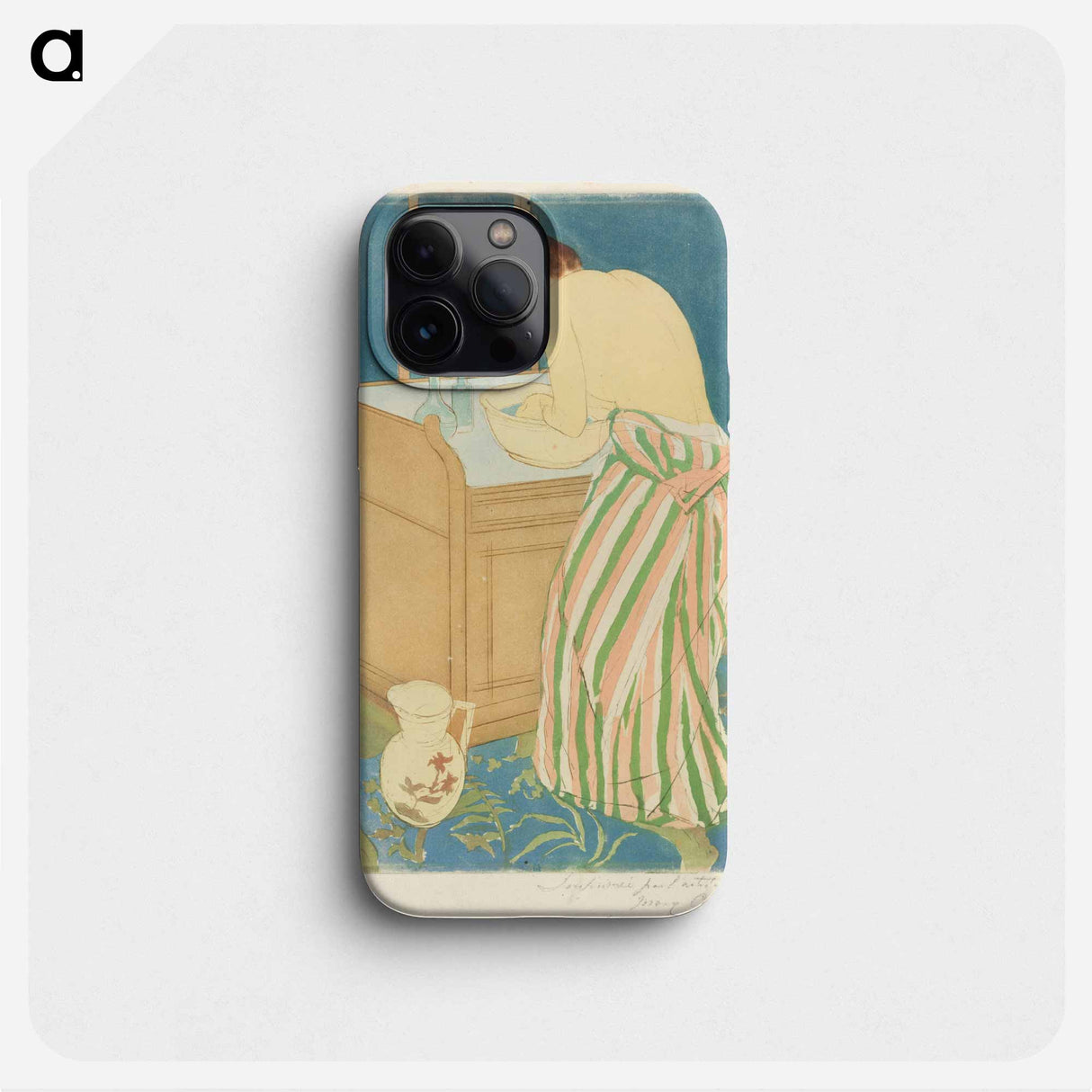 Public domain image from The National Gallery of Art - メアリー カサット Phone Case.