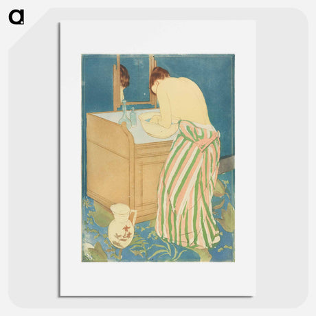 アートポスター-Public domain image from The National Gallery of Art - メアリー カサット Poster.