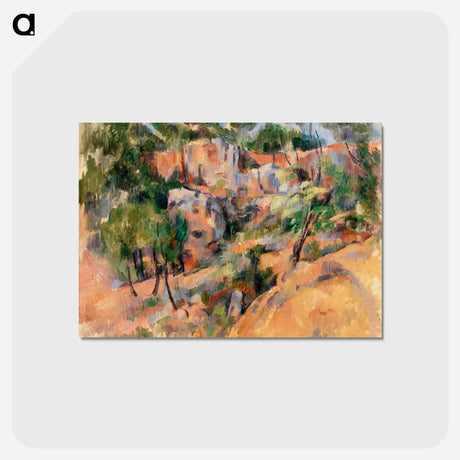 アートポストカード-Bibémus - ポール セザンヌ Postcard.