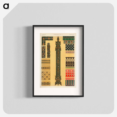 アートポスター-Nineteenth-Century Ornament
 - 装飾の文法 Poster.
