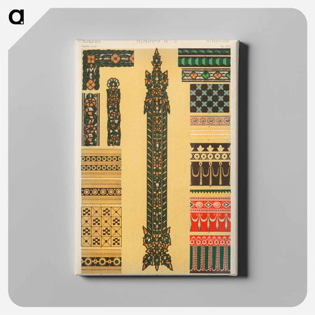 アートパネル-Nineteenth-Century Ornament
 - 装飾の文法 Canvas.