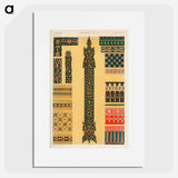 アートポスター-Nineteenth-Century Ornament
 - 装飾の文法 Poster.
