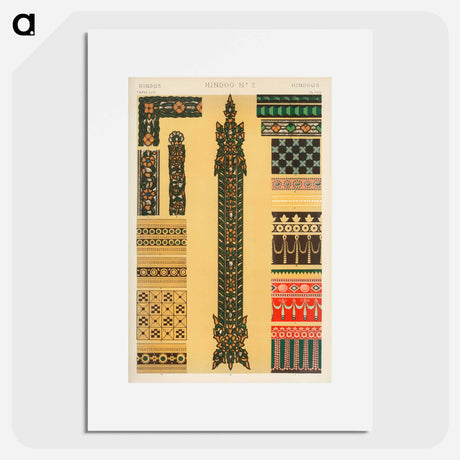 アートポスター-Nineteenth-Century Ornament
 - 装飾の文法 Poster.