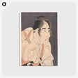 アートポストカード-Bandō Mitsugorō II as Ishii Genzō in the Play "Hana Ayame Bunroku Soga" - 東洲斎 写楽 Postcard.
