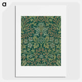 Untitled - William Morris Poster.