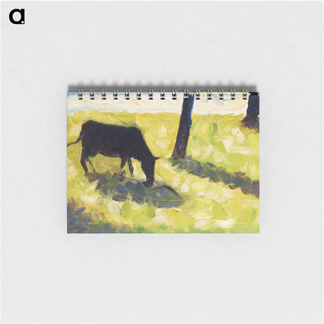アートメモ帳-Black Cow in a Meadow
 - イェール大学アートギャラリー Memo.