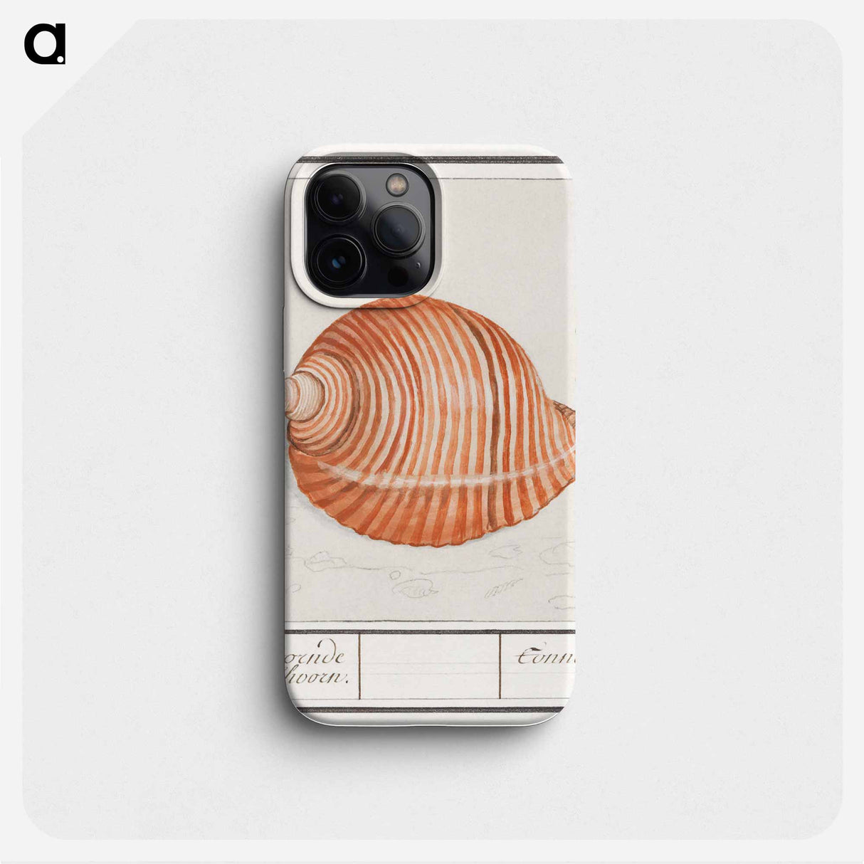 Shell of a sea snail - アンセルムス ボエティウス デ ブート Phone Case.