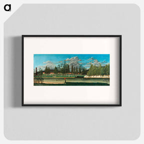 アートポスター-View of the Quai d' Asnieres
 - バーンズ・コレクション Poster.