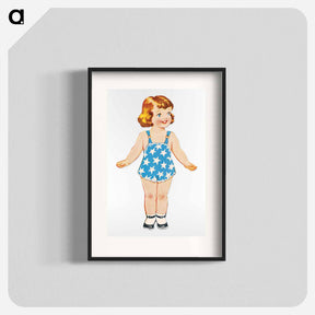 アートポスター-Betty Paper Doll
 - ボストン公共図書館 Poster.