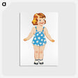 アートポストカード-Betty Paper Doll
 - ボストン公共図書館 Postcard.