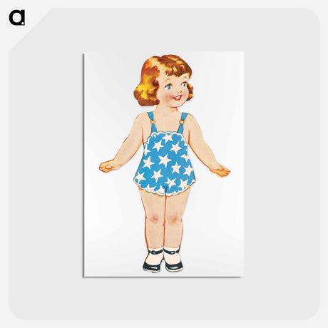 アートポストカード-Betty Paper Doll
 - ボストン公共図書館 Postcard.