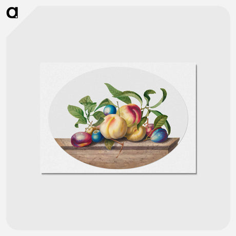 アートポストカード-Peaches and Plums
 - クリーブランド美術館 Postcard.