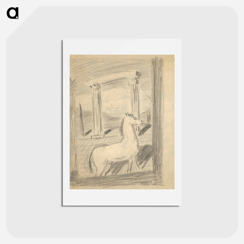 Lonely Horse (Sketch)
 - シプリアン マジェルニク Postcard.