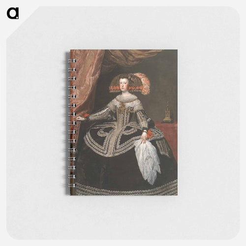 Portrait of Queen Mariana of Austria - ディエゴ ベラスケス Memo.