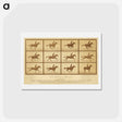 アートポストカード-The Horse in Motion
 - エドワード マイブリッジ Postcard.