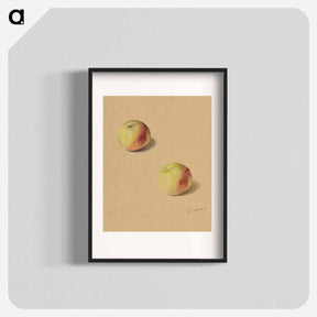 アートポスター-Two Apples - エドゥアール マネ Poster.