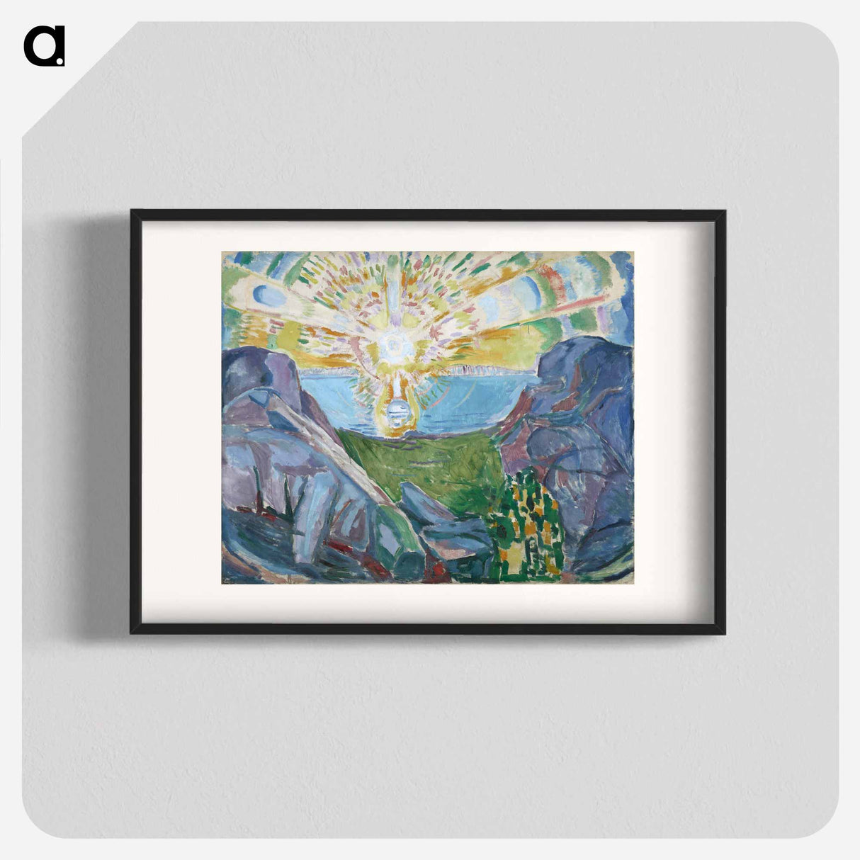 The Sun - Edvard Munch Poster.