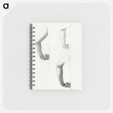 アートメモ帳-Studies of an Arm and Hands - エドワード バーン ジョーンズ Memo.