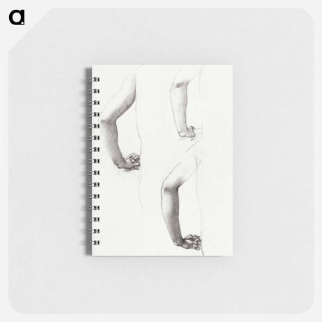 アートメモ帳-Studies of an Arm and Hands - エドワード バーン ジョーンズ Memo.