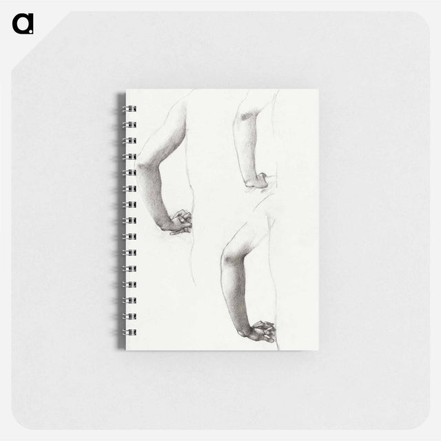 アートメモ帳-Studies of an Arm and Hands - エドワード バーン ジョーンズ Memo.