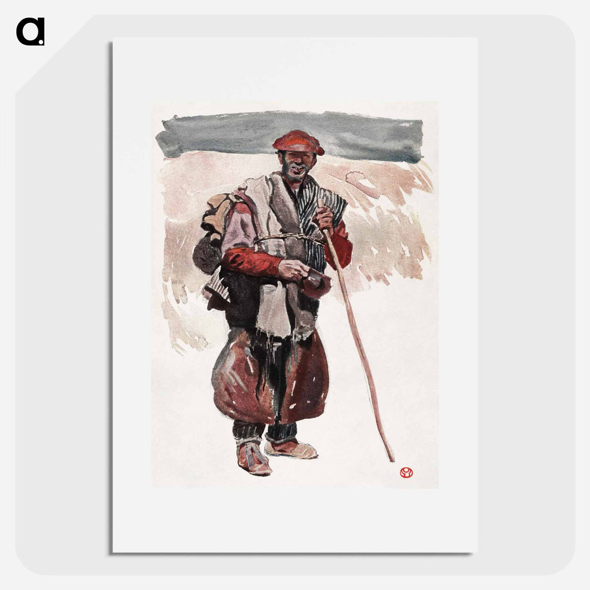 A Spanish tramp - Edward Penfield Poster.