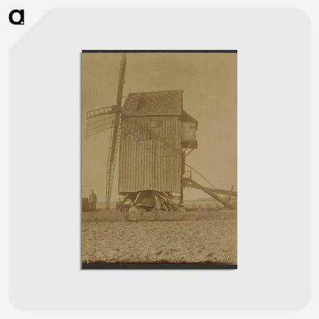 アートポストカード-Moulin (Somme)
 - ウジェーヌ アジェ Postcard.