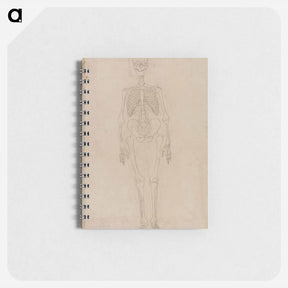 アートメモ帳-Human Skeleton, Anterior View
 - ジョージ スタッブス Memo.