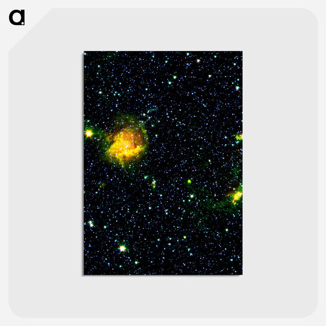 アートポストカード-Distant Star Nursery
 - ハッブル画像 Postcard.