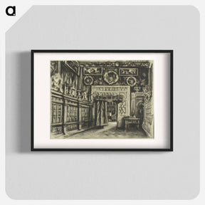 アートポスター-The Chapter House, Toledo Cathedral
 - ジョセフ ペネル Poster.