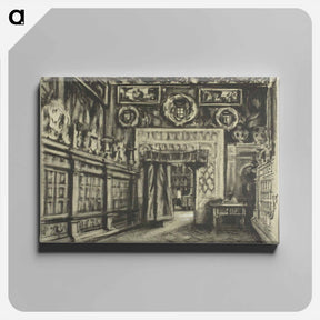 アートパネル-The Chapter House, Toledo Cathedral
 - ジョセフ ペネル Canvas.