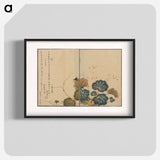 アートポスター-Illustrated Poem Book - 喜多川 歌麿 Poster.