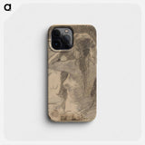 The Coiffure - Mary Cassatt Phone Case.