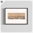 アートポスター-Panorama Near Bloemendaal Showing the Saxenburg Estate (The Goldweigher's Field) - レンブラント ファン レイン Poster.