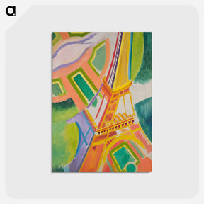 アートポストカード-Eiffel Tower
 - セントルイス美術館 Postcard.