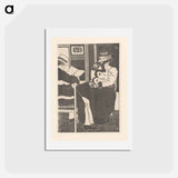 Interior of a Café
 - サミュエル ジェスルン Postcard.