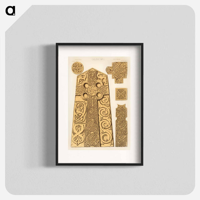 アートポスター-Nineteenth-Century Ornamental Pattern
 - 装飾の文法 Poster.