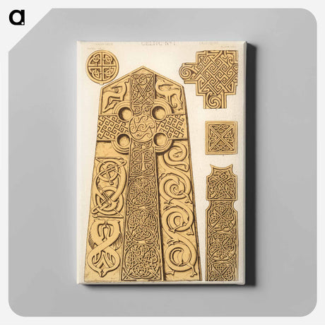 アートパネル-Nineteenth-Century Ornamental Pattern
 - 装飾の文法 Canvas.