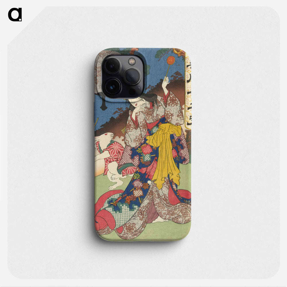 Teken van de haas - 歌川 国芳 Phone Case.