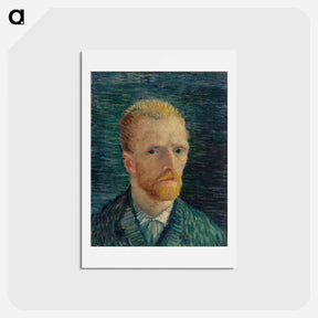 アートポストカード-Self-Portrait - フィンセント ファン ゴッホ Postcard.