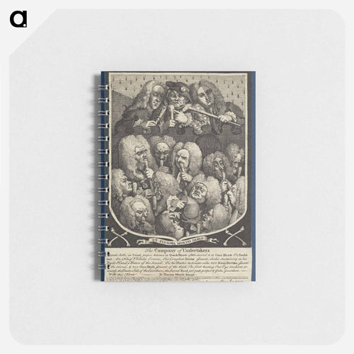 The Company of Undertakers - ウィリアム ホガース Memo.