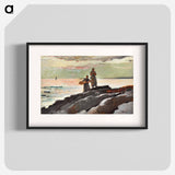 Saco Bay - Winslow Homer Poster.