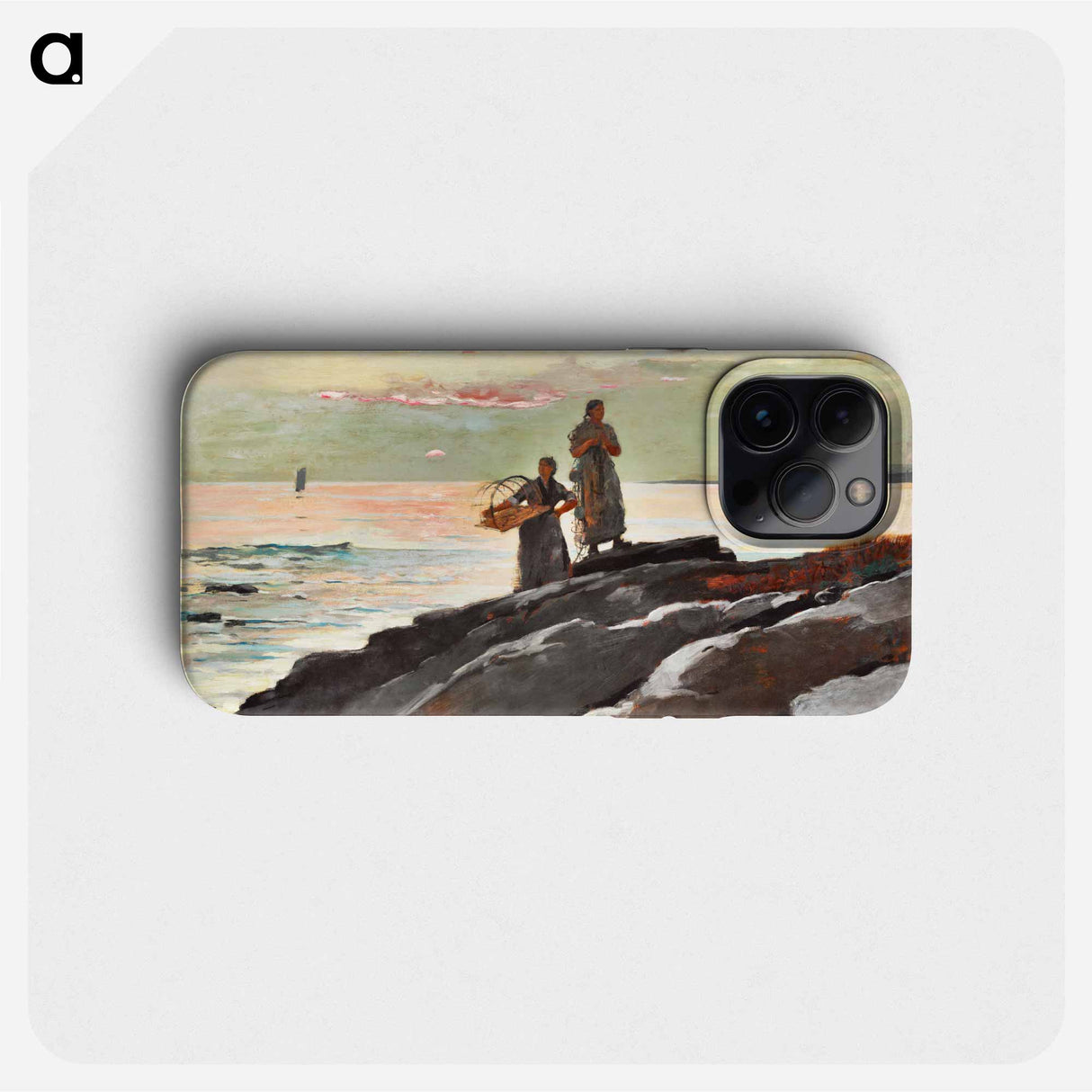 Saco Bay - Winslow Homer Phone Case.