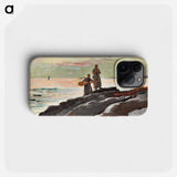 Saco Bay - Winslow Homer Phone Case.