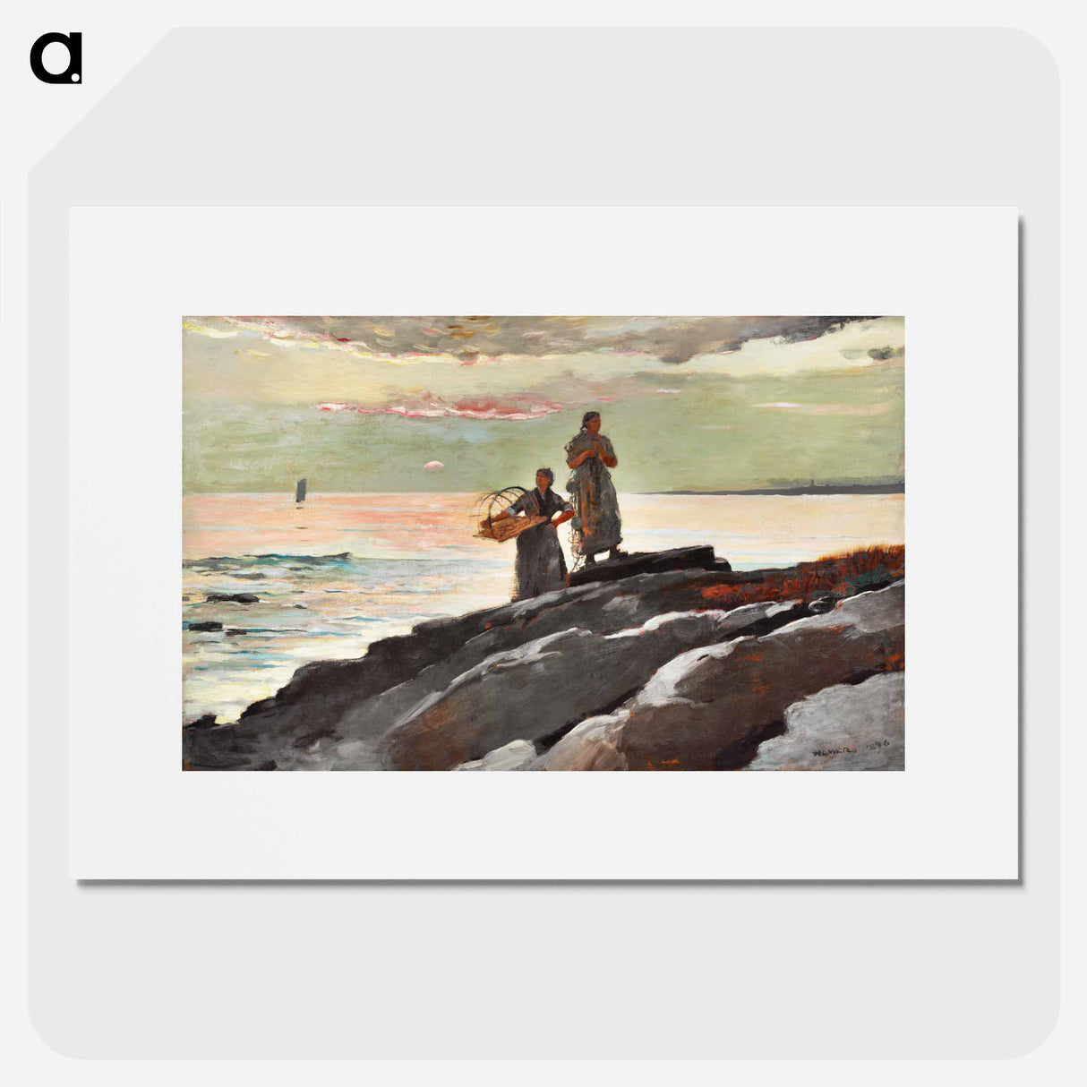 Saco Bay - Winslow Homer Poster.