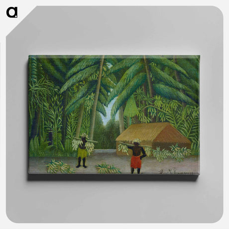 アートパネル-Banana Harvest
 - イェール大学アートギャラリー Canvas.