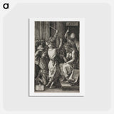 アートポストカード-Christ Crowned with Thorns - アルブレヒト デューラー Postcard.