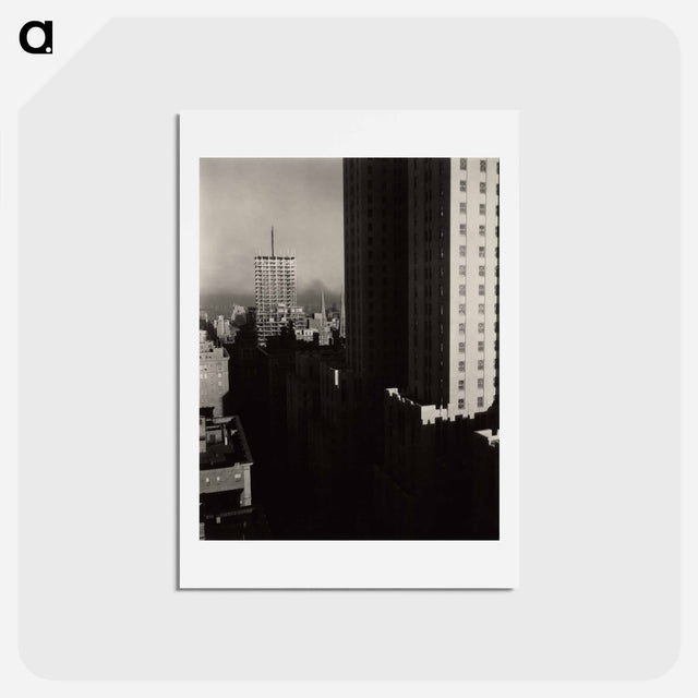 アートポストカード-From the Shelton - アルフレッド スティーグリッツ Postcard.